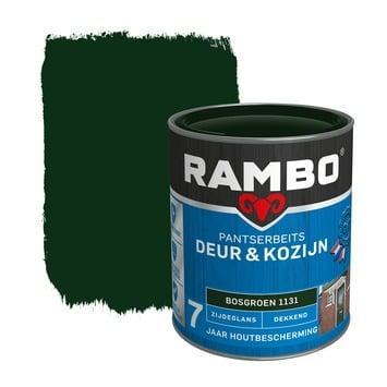 Rambo Pantserbeits Deur&Kozijn Zijdeglans Dekkend Bosgroen, Doe-het-zelf en Bouw, Verf, Beits en Lak, Nieuw, Verzenden