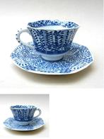 Mosa - Louis Regout - Bol à thé (7) - Porcelaine - tasses de, Antiek en Kunst