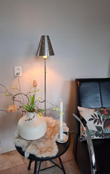 Massive - Staande lamp - Geborsteld Metaal - Inclusief, Antiek en Kunst, Curiosa en Brocante