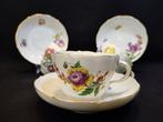 Meissen - Koffieservies (6) - 3er Set Kaffeetassen mit
