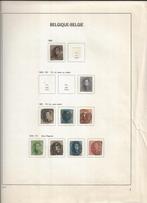 Belgique 1849/1965 - Collection dans un album DAVO., Postzegels en Munten, Gestempeld