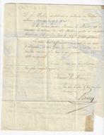 Vidocq - Lettre autographe signée - 1839