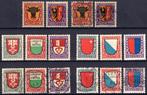 Zwitserland 1918/1923 - Prachtig lot van 6 complete sets,, Gestempeld