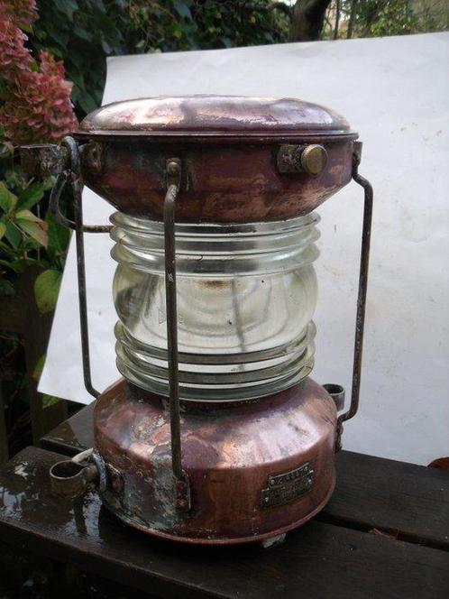 Ahlemann-Schlatter - Lampe de marine (1) - toplicht -, Antiquités & Art, Antiquités | Autres Antiquités