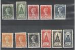 Nederland 1923 - Regeringsjubileum - NVPH 121/131, Postzegels en Munten, Postzegels | Nederland, Gestempeld