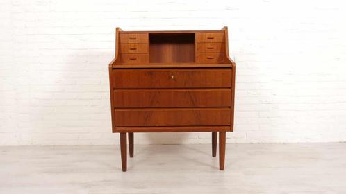 Vintage secretaire | Teak | 101 cm, Huis en Inrichting, Kasten | Secretaires, Ophalen of Verzenden