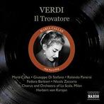 Il Trovatore (Von Karajan, La Scala Chorus and Orch) CD, Cd's en Dvd's, Gebruikt, Verzenden