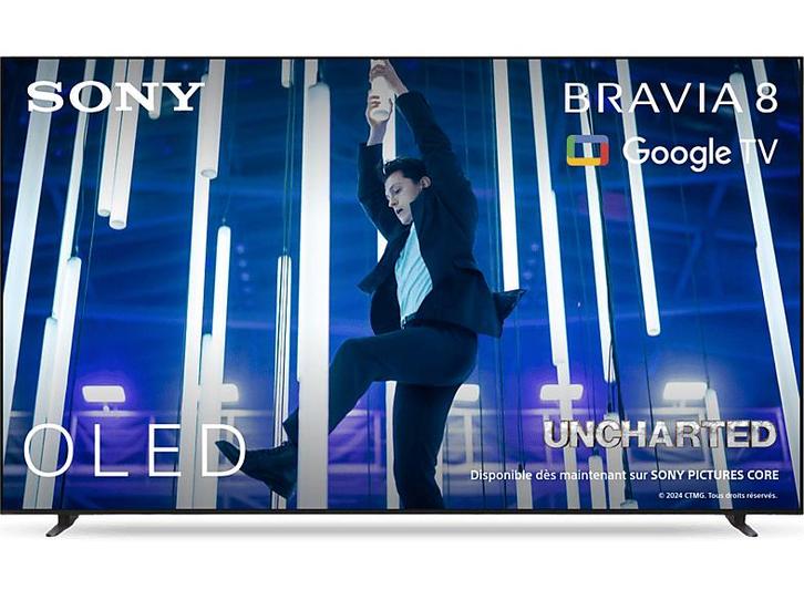 Sony -  55 Bravia 8 - 4k Oled 2024 - Zwart, Audio, Tv en Foto, Televisies, 100 cm of meer, 100 cm of meer, Nieuw, Sony, Verzenden