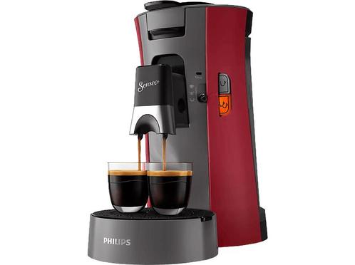 Philips -  Senseo Select Red  - Rood/grijs, Elektronische apparatuur, Koffiezetapparaten, Nieuw, Afneembaar waterreservoir, Verzenden