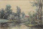 Johannes Pieter Wisselingh (1812-1899) - Landschap met