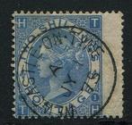 Groot-Brittannië 1867 - 2 shilling blue - Stanley Gibbons nr, Postzegels en Munten, Postzegels | Europa | UK, Gestempeld