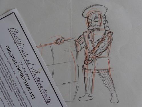 Matt Groening - 1 Original drawing - The Simpsons - The, Cd's en Dvd's, Dvd's | Tekenfilms en Animatie