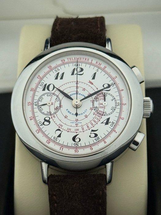 Eberhard & Co. - Pilot Automatic Chronograph - 31931 - Heren, Handtassen en Accessoires, Horloges | Heren