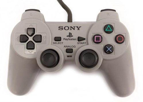Sony Dual Analog Controller PSX-Grijs (SCPH-1180), Games en Spelcomputers, Spelcomputers | Sony Consoles | Accessoires, Ophalen of Verzenden
