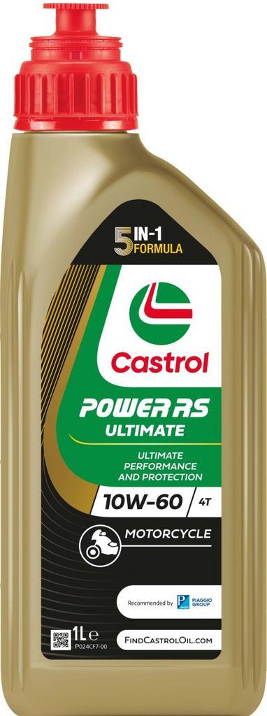 Castrol Power RS Ultimate 4T 10W60 1 Liter, Auto diversen, Onderhoudsmiddelen, Ophalen of Verzenden