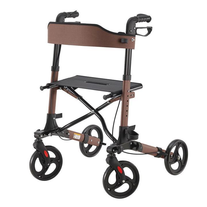 2dekans | Juskys Aluminium Rollator - Met Zitting - 63 x 68, Divers, Déambulateurs, Enlèvement ou Envoi