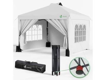 Veiling - Tuinpaviljoen 3×3 m — Pop-Up & waterdicht beschikbaar voor biedingen