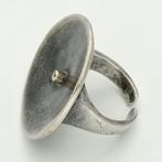 Sans prix de réserve - Bague Argent Diamant (Naturelle), Bijoux, Sacs & Beauté, Bagues