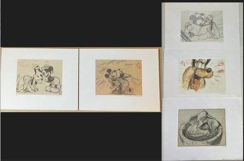 Disney - Vijf (5) Original lithos Mickey Mouse, Minni, Dombo, Livres, BD | Comics