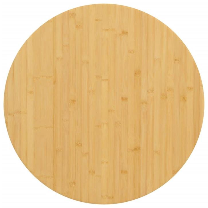 Tafelblad Bamboe 90cm | Tweede Kansje | OP = OP!, Maison & Meubles, Pièces pour table, Envoi