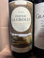 2009 Château La Grolet , 1983 Château Laurensanne, 1980, Verzamelen, Wijnen, Nieuw