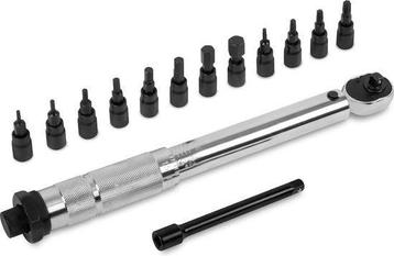 VONROC Momentsleutel ¼” - 265mm - 5-25Nm – Incl. 12-delige beschikbaar voor biedingen