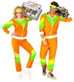 Neon 80S Trainingspak Fout Groen Oranje, Kleding | Heren, Nieuw, Verzenden