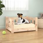 vidaXL Hondenmand 55,5x45,5x28 cm massief grenenhout, Dieren en Toebehoren, Honden-accessoires, Verzenden, Nieuw