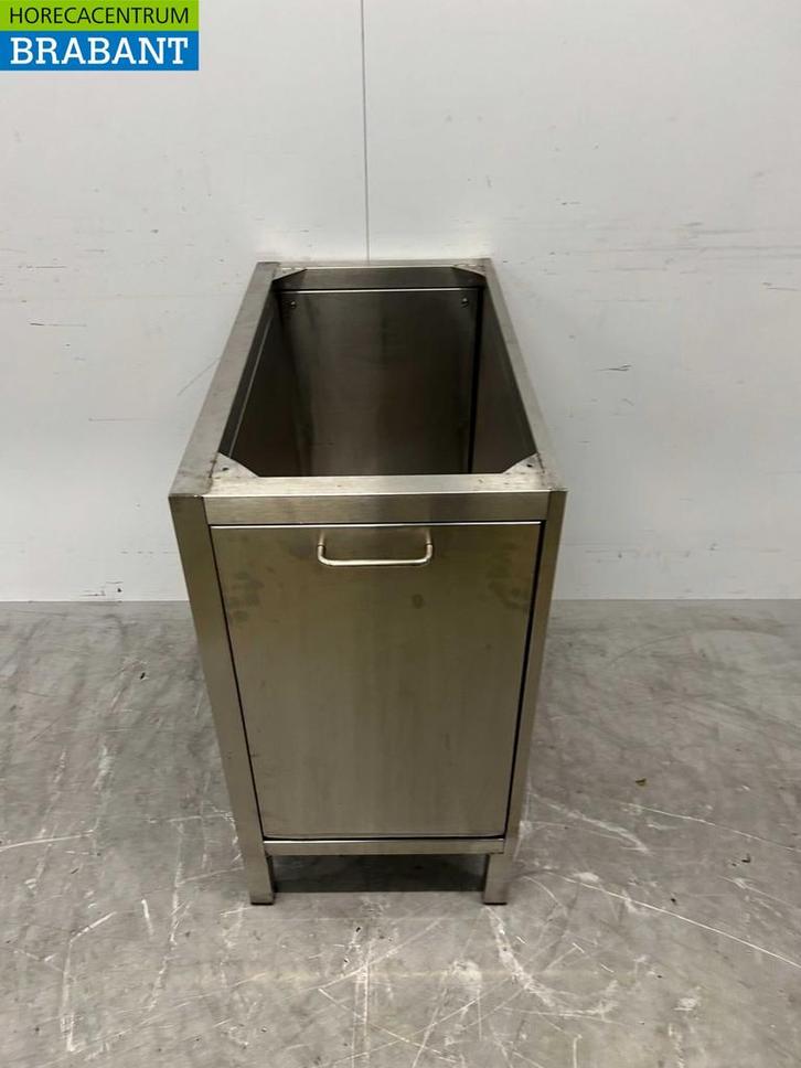 Caisson en acier inoxydable avec porte à déchets 44,5 x 81 x, Articles professionnels, Horeca | Autre, Envoi