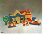 Lego Set - 344 - Fabuland - Fabuland Service Station, Nieuw