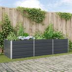 vidaXL Plantenbak Antraciet 290 x 100 x 75 cm Gegevens staal, Tuin en Terras, Verzenden, Nieuw