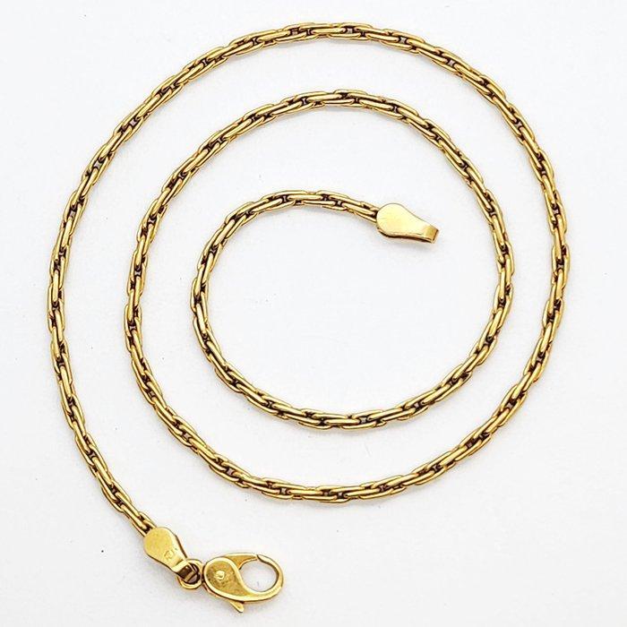 Halsketting - 18 karaat Geel goud, Handtassen en Accessoires, Kettingen