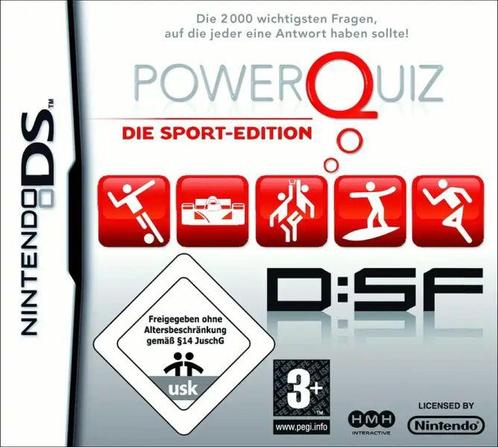 Power Quiz Die Sport-Edition DSF-Duits (NDS) Gebruikt, Games en Spelcomputers, Games | Nintendo DS, Ophalen of Verzenden