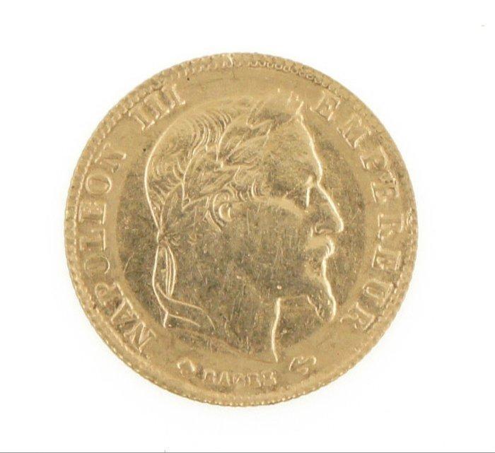 Frankrijk. Napoléon III. 5 Francs 1865-A, Paris, Postzegels en Munten, Munten | Europa | Euromunten