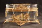 Empire - Kist - Kristal, Verguld brons, Antiek en Kunst