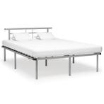 vidaXL Bedframe metaal grijs 160x200 cm, Huis en Inrichting, Slaapkamer | Bedden, Verzenden, Nieuw