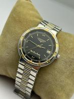 Longines - Time Zone Black Dial - Sans Prix de Réserve -, Handtassen en Accessoires