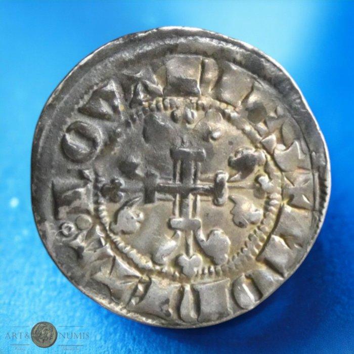 . Zuidelijke Nederlanden Jean III. Esterlin 1312-1355, Timbres & Monnaies, Monnaies | Pays-Bas