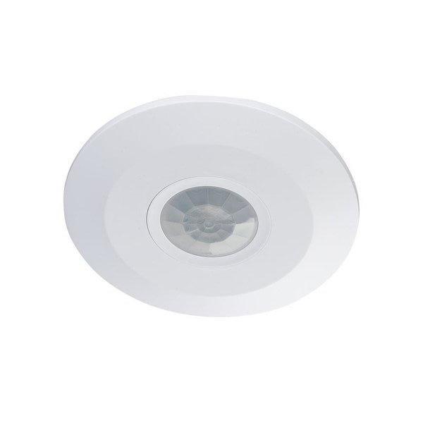 Bewegingsmelder Opbouw 360° Wit, Huis en Inrichting, Lampen | Plafondlampen, Nieuw, Metaal, Verzenden