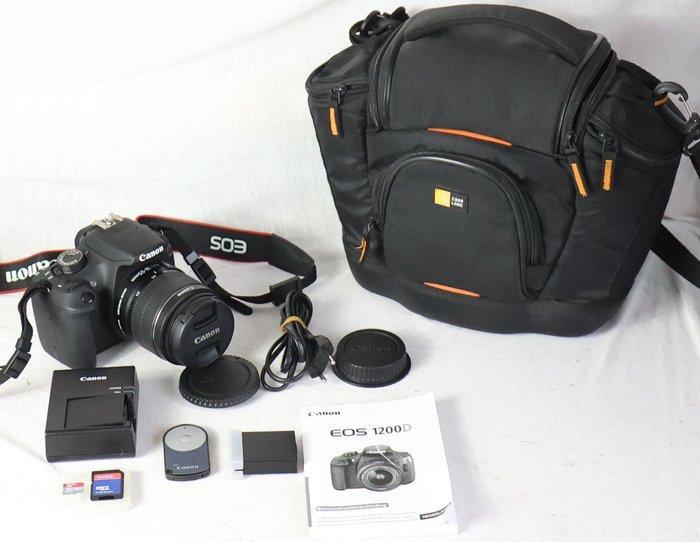 Canon EOS 1200D [2.140 clicks] met EF-S 18-55mm IS II +, Audio, Tv en Foto, Fotocamera's Digitaal