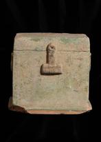 Chinois antique, dynastie Ming Terracotta émaillée Coffre, Antiquités & Art