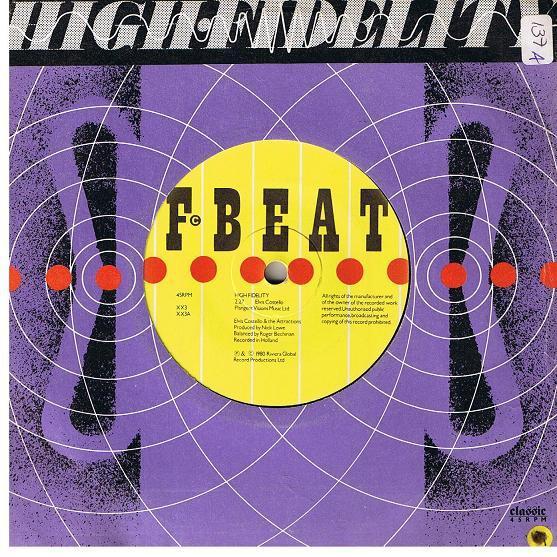 Elvis Costello &amp; The Attractions - High Fidelity, CD & DVD, Vinyles | Pop, Envoi