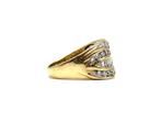 Ring - 18 karaat Geel goud - 1.16ct. tw. Diamant, Handtassen en Accessoires, Ringen, Nieuw