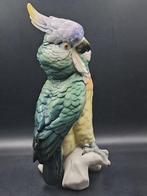 Karl Ens, Volkstedt - Beeldje - Papegaai - Porselein