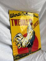 Tweddle Chicks – “Worth Crowing About” – Vintage Emaille