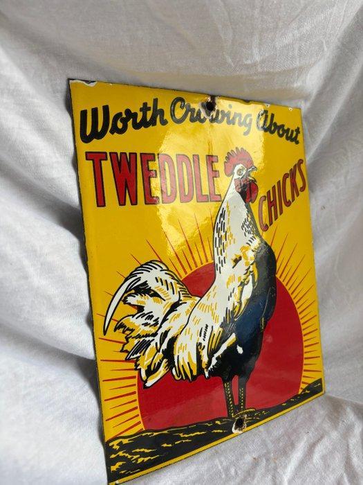 Tweddle Chicks – “Worth Crowing About” – Vintage Emaille, Antiquités & Art, Antiquités | Assiettes décoratives & Carrelages