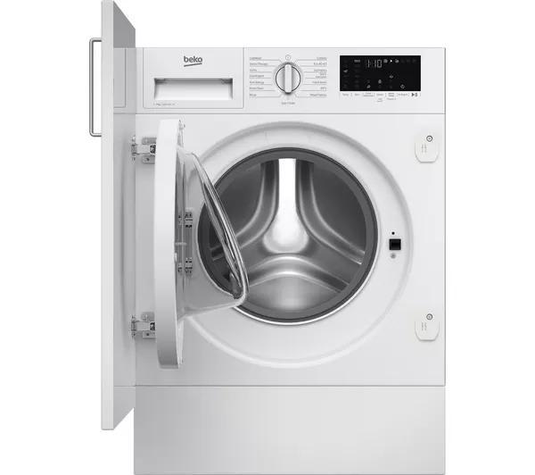 Beko Wtik72121 - Inbouw Wasmachine - 7 kg - 1200 tpm -, Elektronische apparatuur, Wasmachines, Ophalen of Verzenden