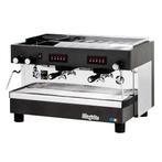 Espressomachine | HRC | Zwart/RVS | Automatisch | 2 Groepen, Verzenden, Nieuw in verpakking