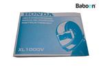 Livret dinstructions Honda XL 1000 Varadero 1999-2000, Motos