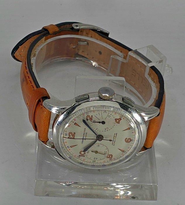 Chronometre Suisse - Chrom/Stahl Armbanduhr - Chronograph -, Bijoux, Sacs & Beauté, Montres | Hommes